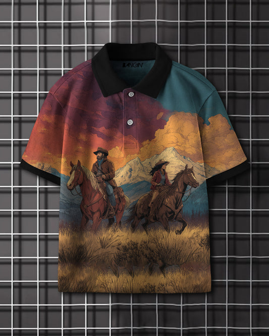 Printed Polo T-shirt #939