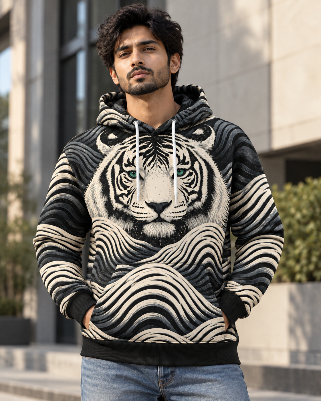 Printed Hoodie #1351