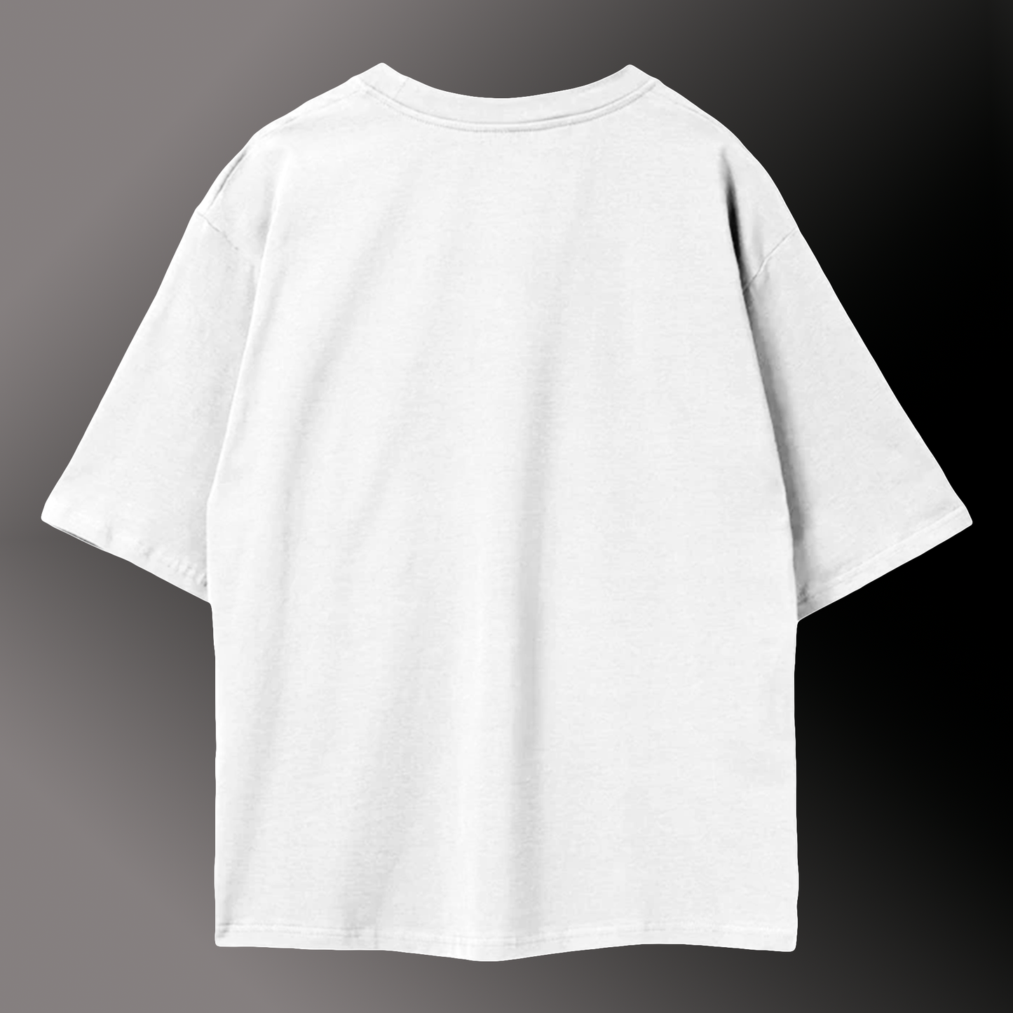 Printed Oversized Tee in Heavy GSM Cotton #441