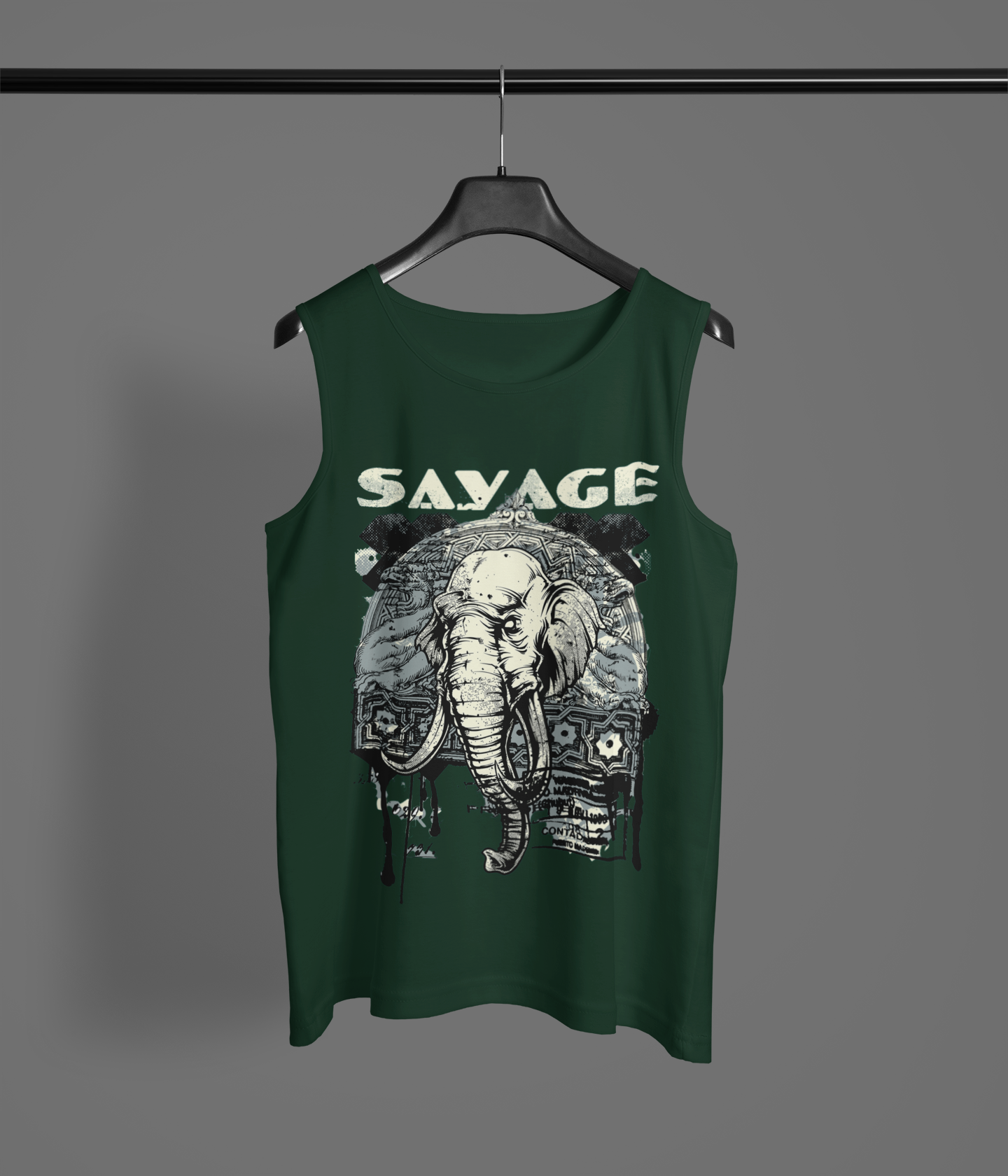 100% Cotton Tank Top in Heavy GSM #759