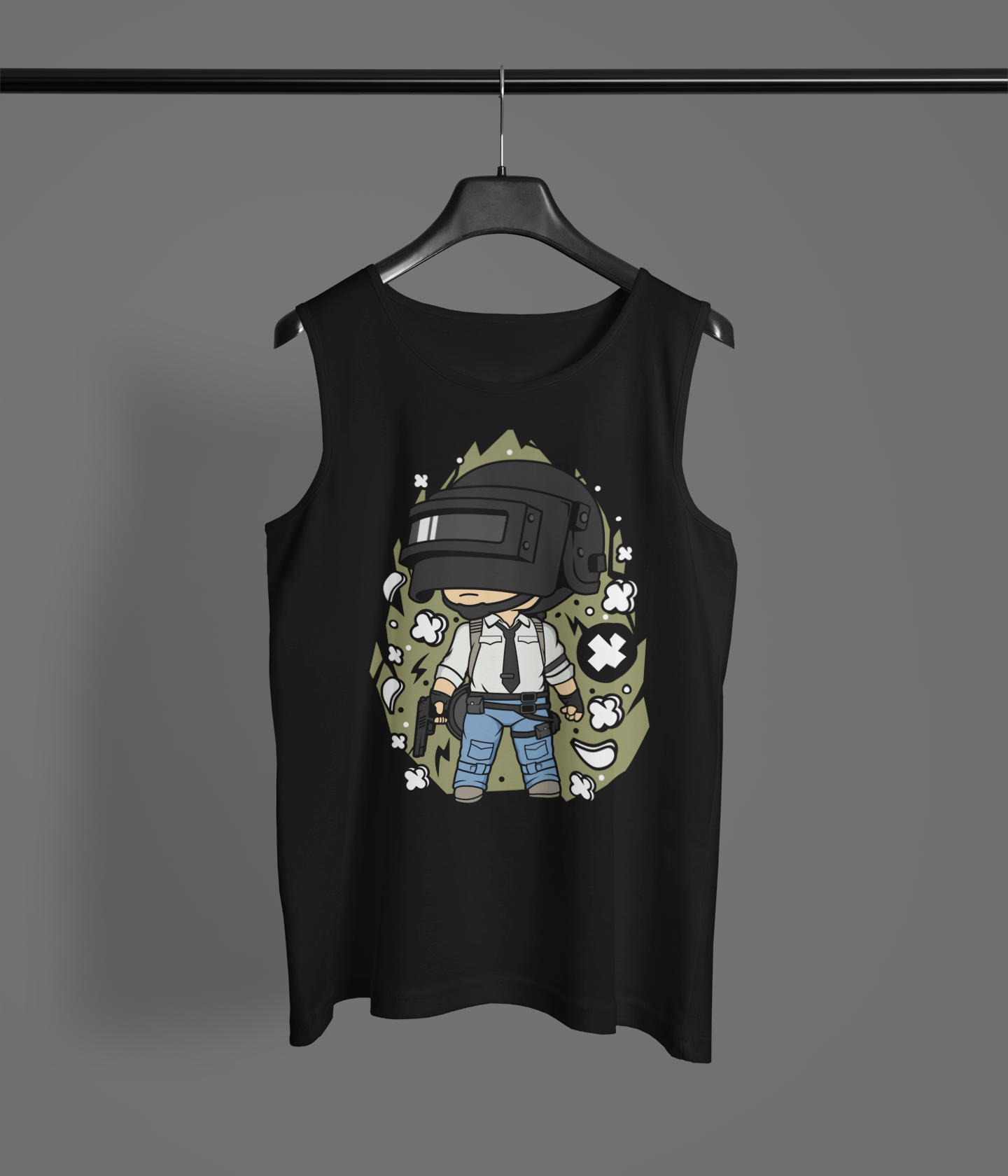 100% Cotton Tank Top in Heavy GSM #669