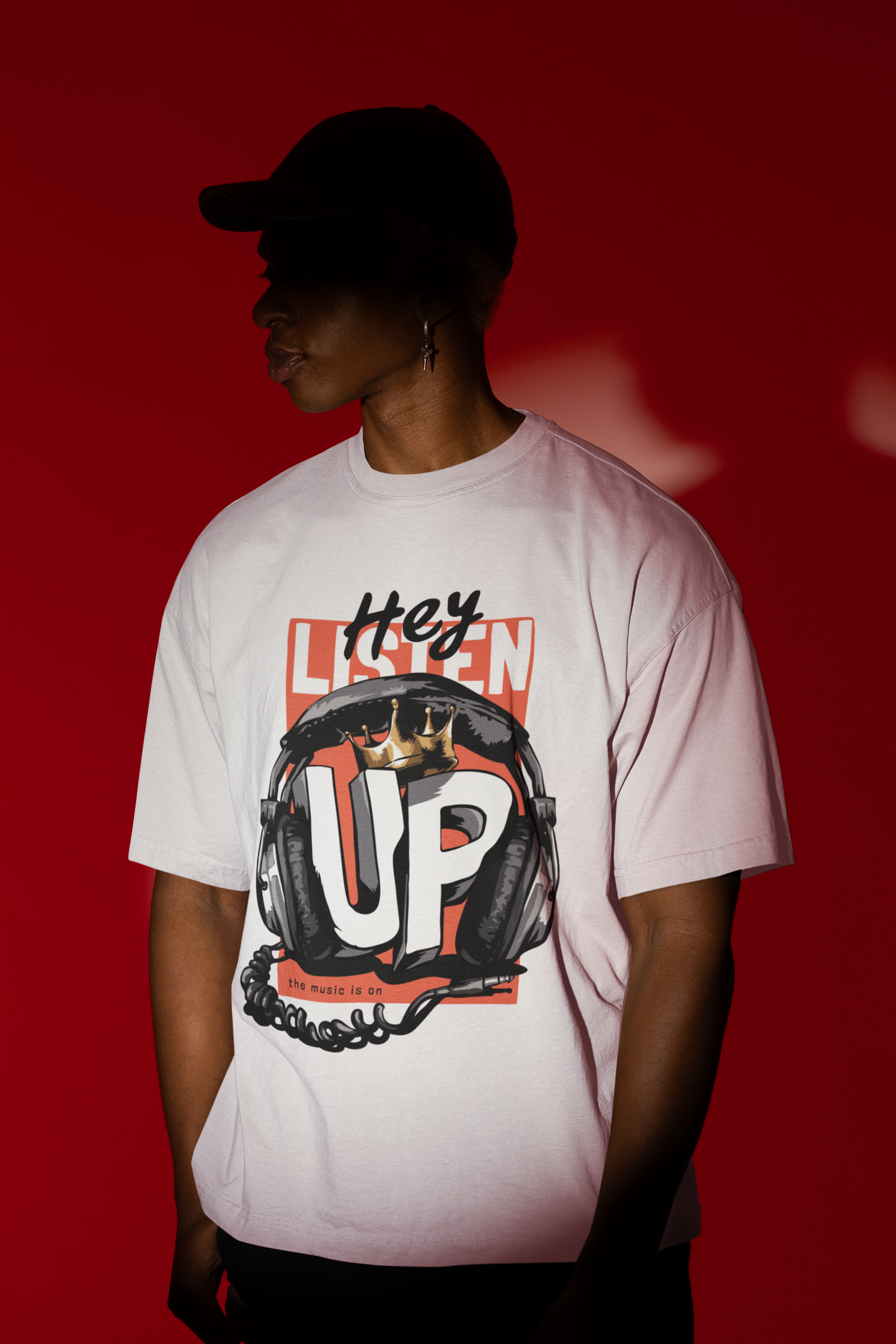 100% Organic Cotton Oversized Tee (220 GSM) #748