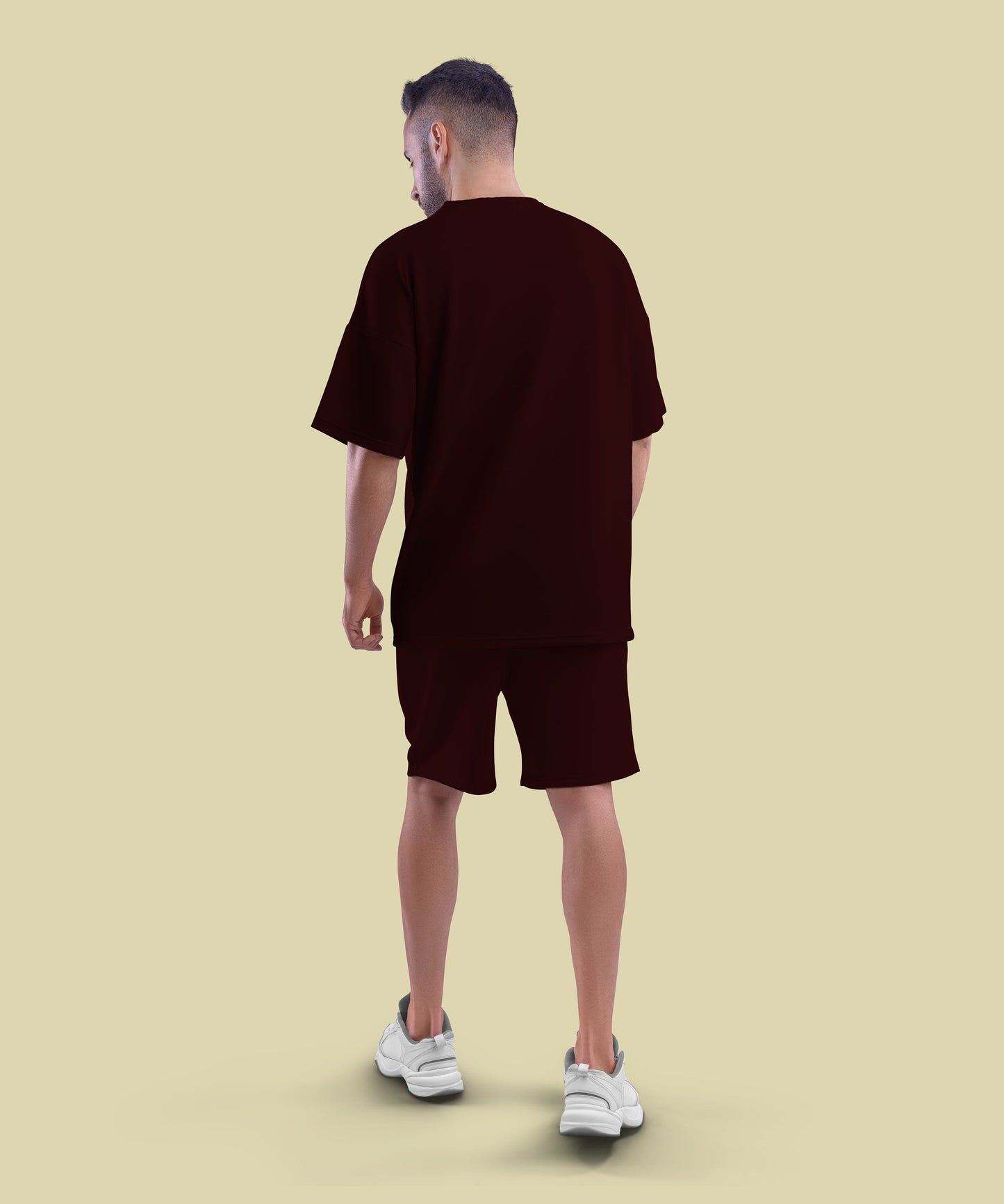 Oversized Tee & Shorts Co-ord Set #153