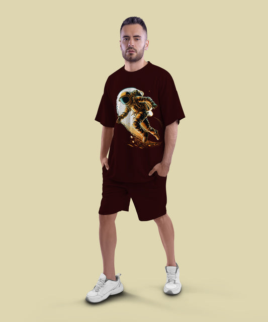Oversized Tee & Shorts Co-ord Set #153