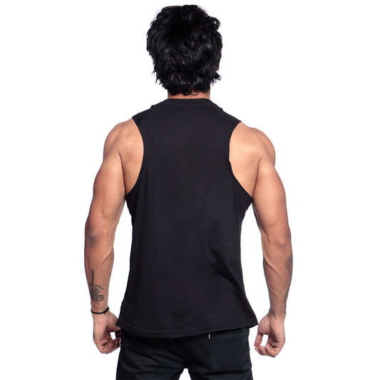DeepArm Black Tank Top (100% Organic Cotton) #45