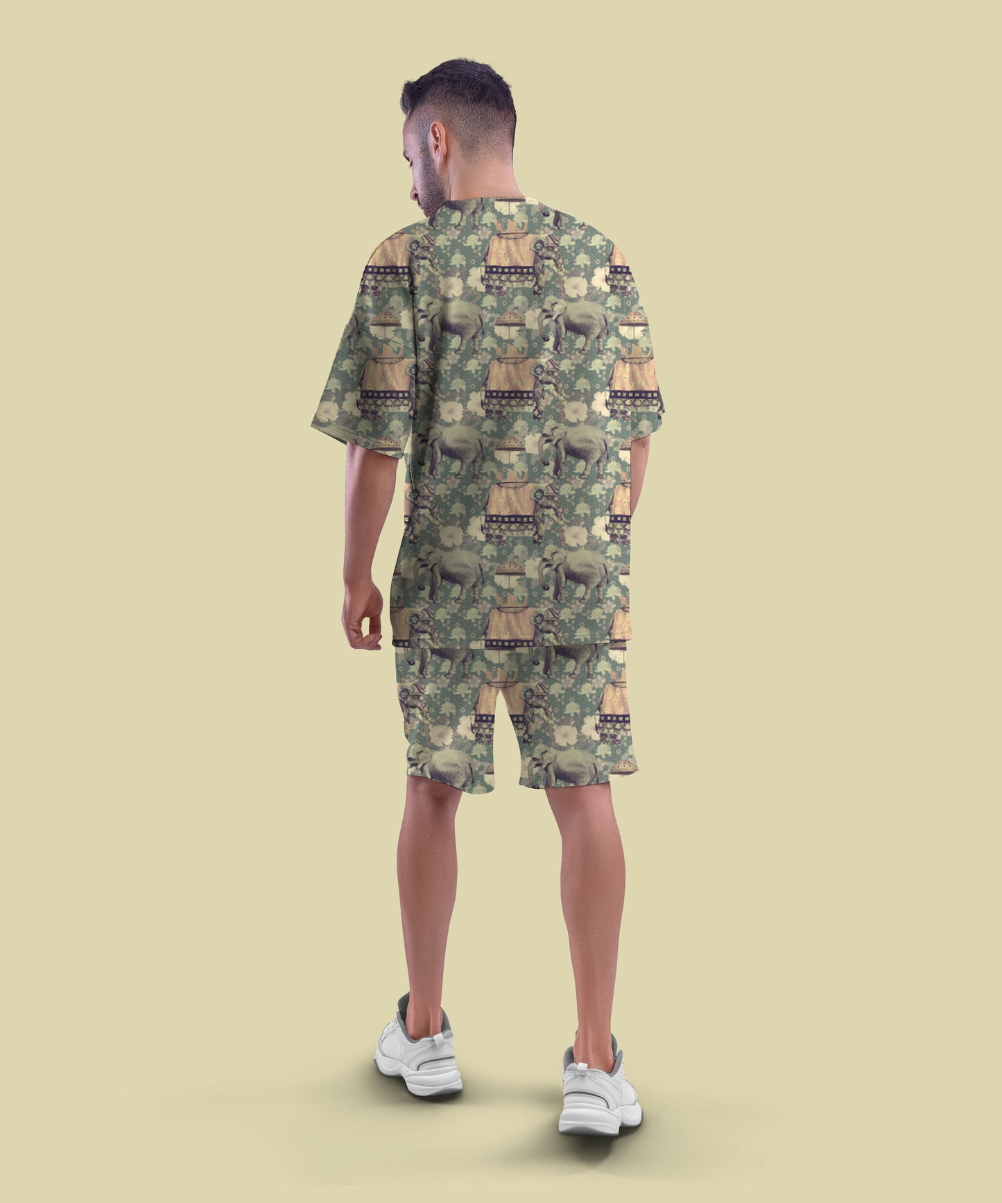 Oversized Tee & Shorts Co-ord Set #155