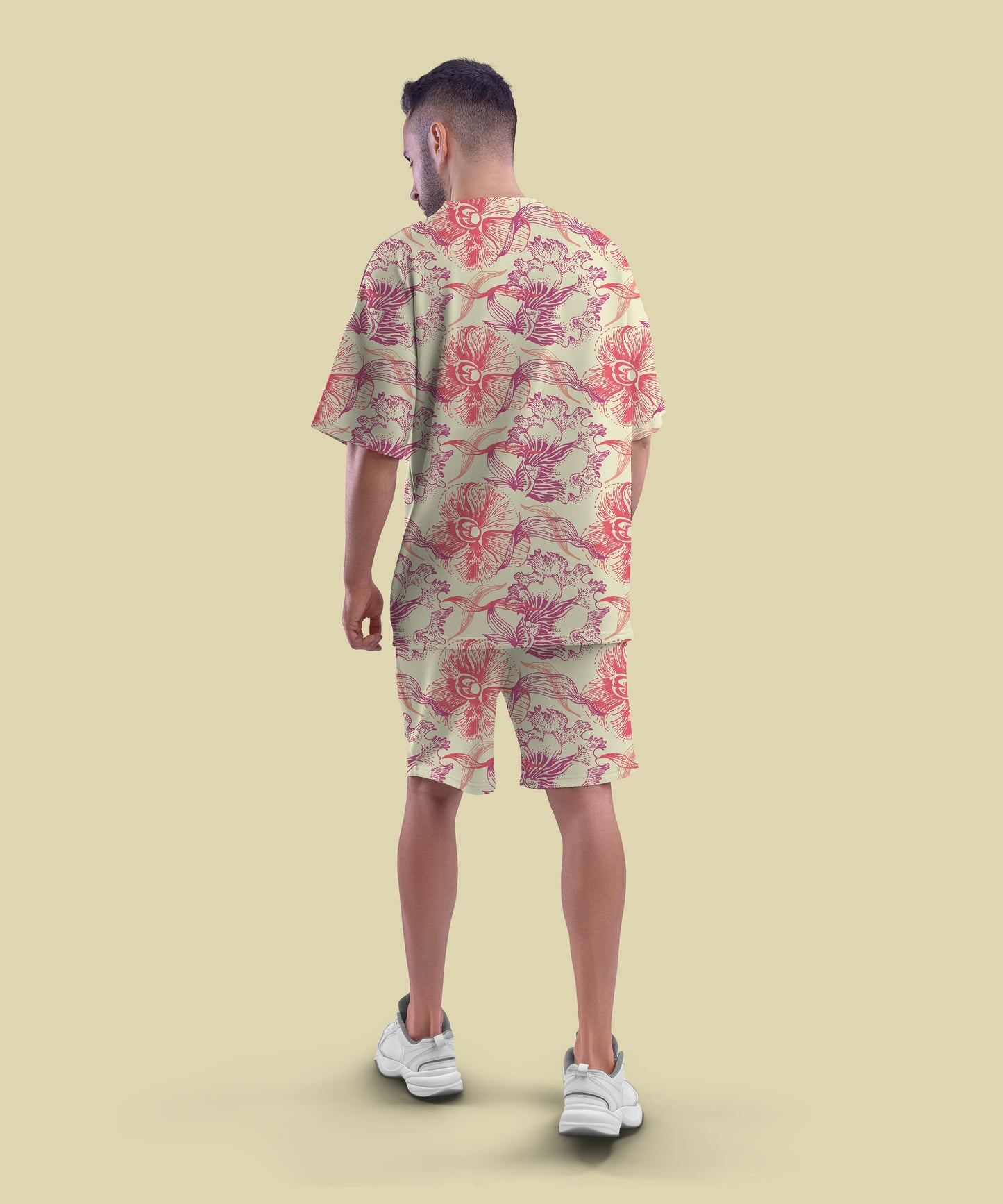 Oversized Tee & Shorts Co-ord Set #151