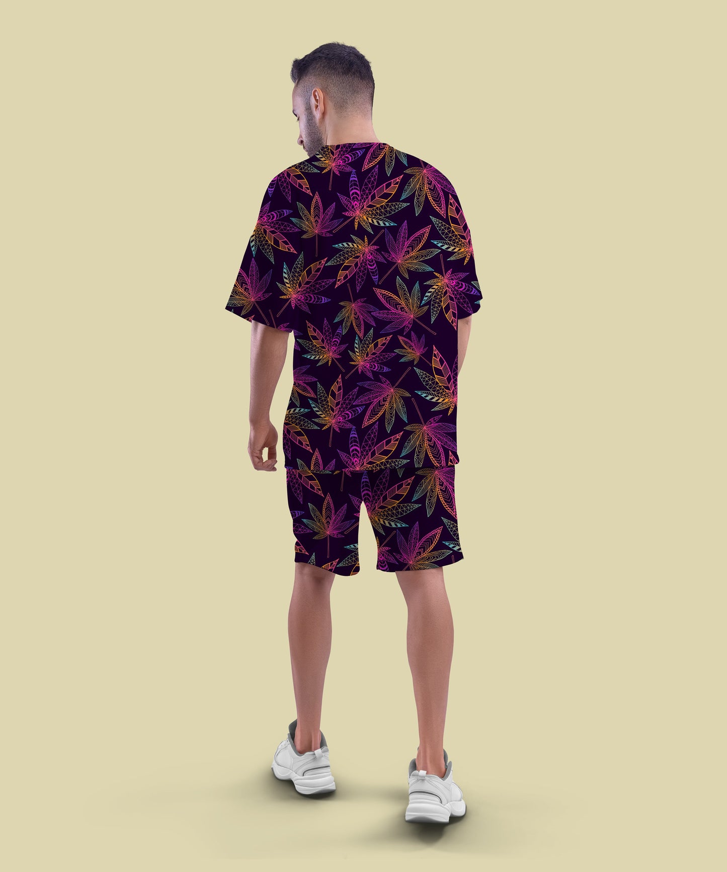 Oversized Tee & Shorts Co-ord Set #159