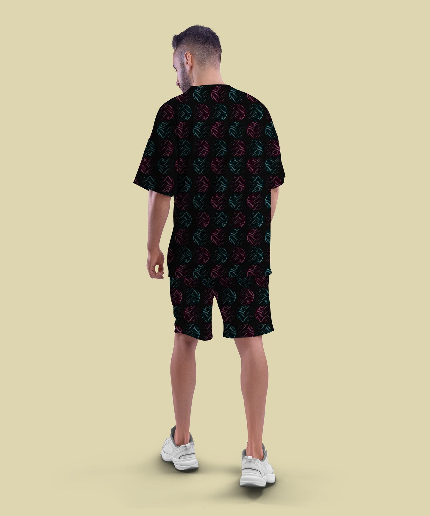 Oversized Tee & Shorts Co-ord Set #154