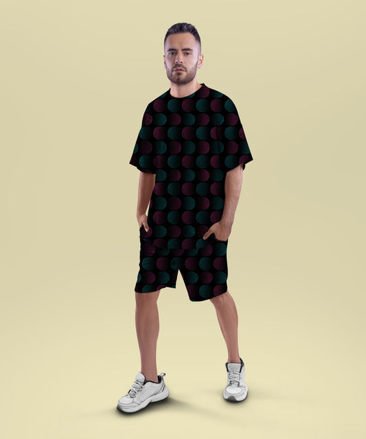 Oversized Tee & Shorts Co-ord Set #154