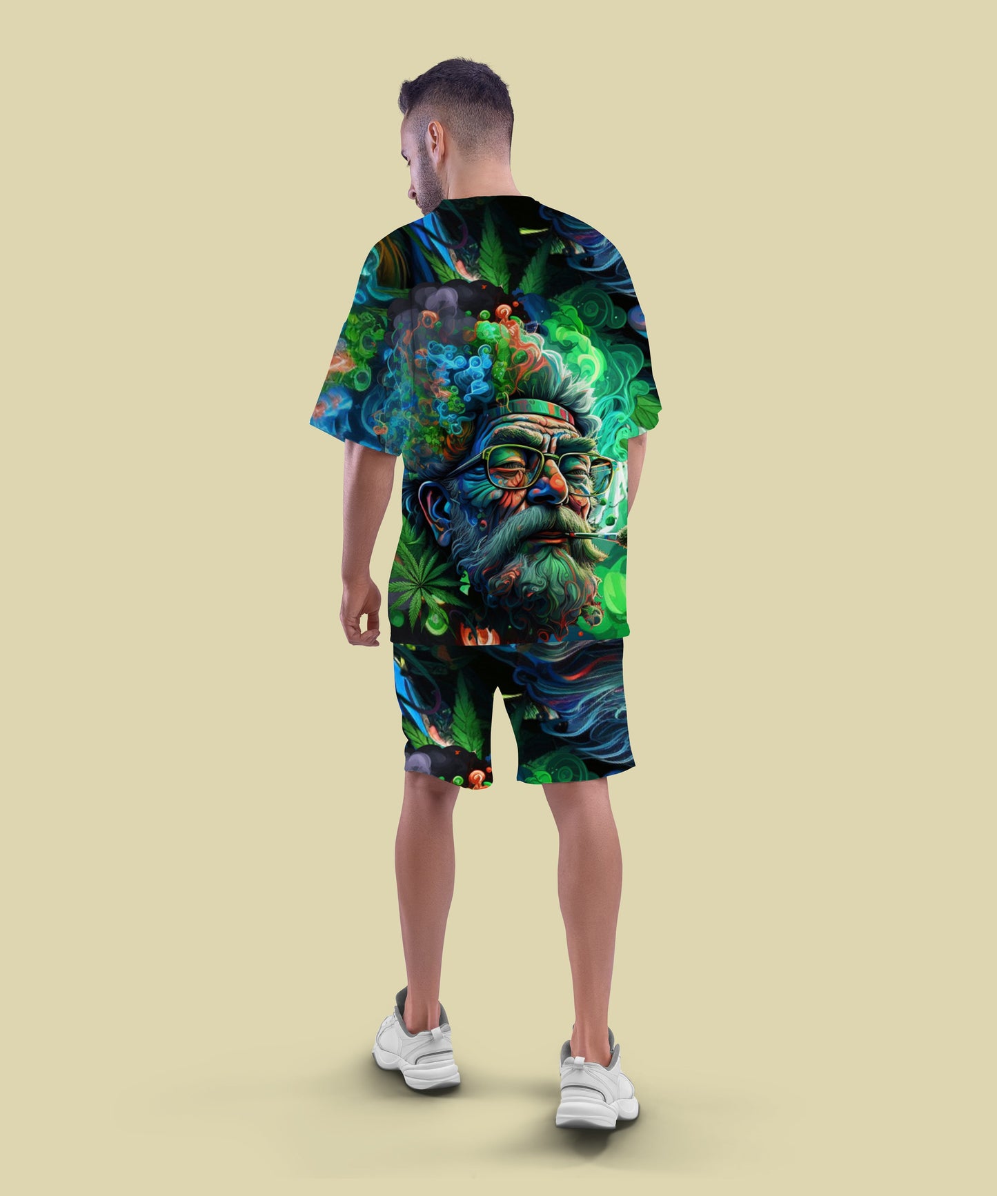 Oversized Tee & Shorts Co-ord Set #158