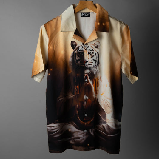 Hawaiian Shirt with Cuban Collar #210