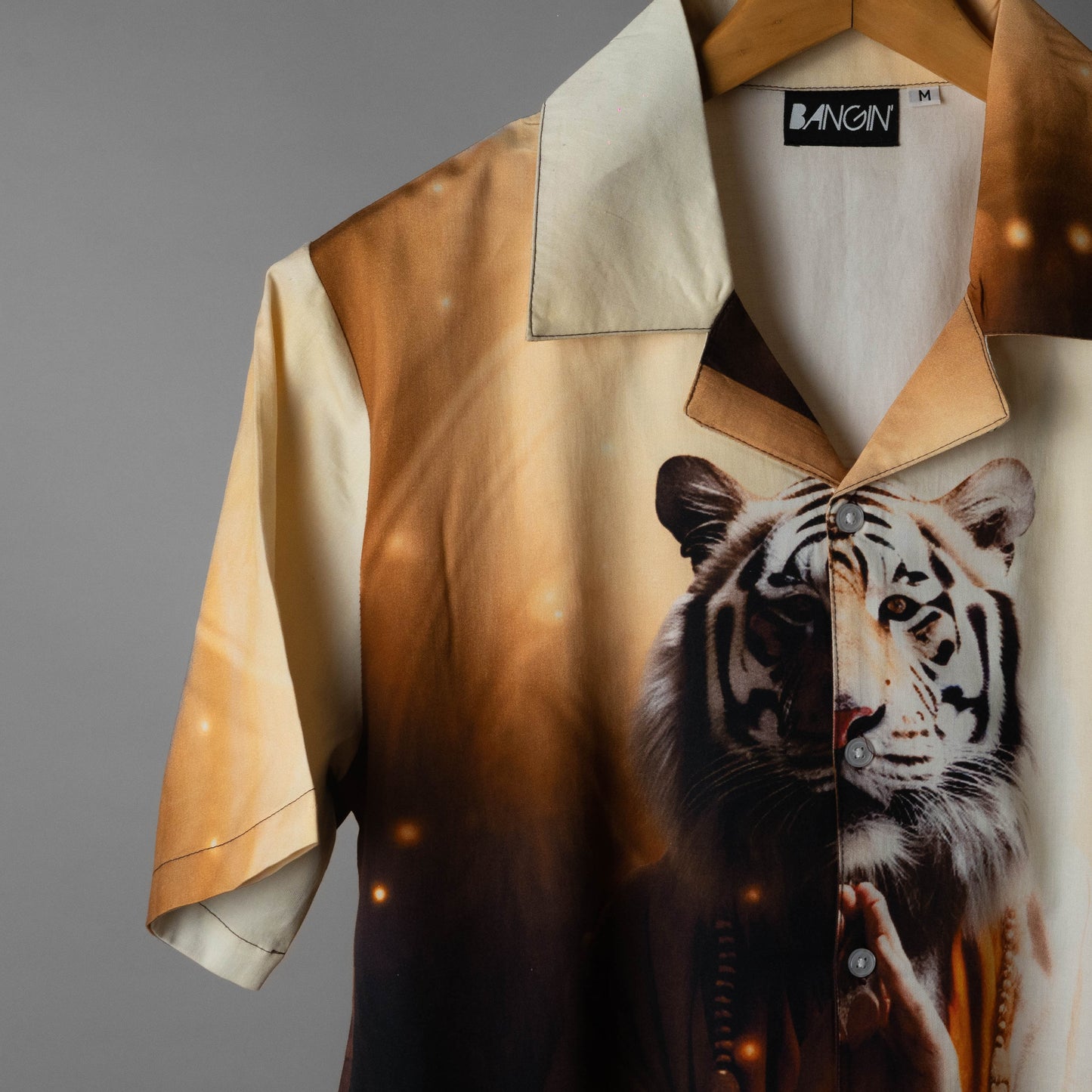 Premium Cotton Shirt with Cuban Collar #210