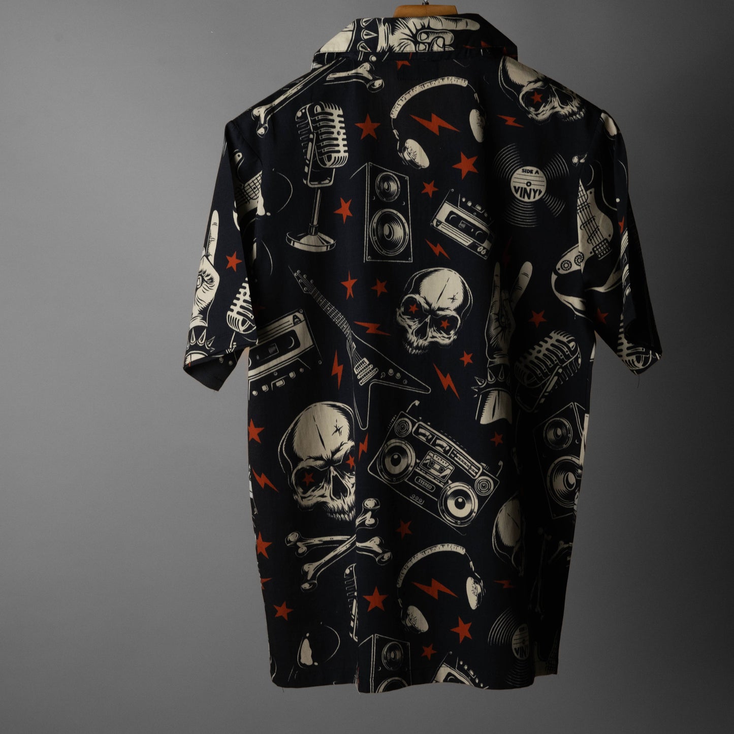 Premium Cotton Shirt with Cuban Collar #212