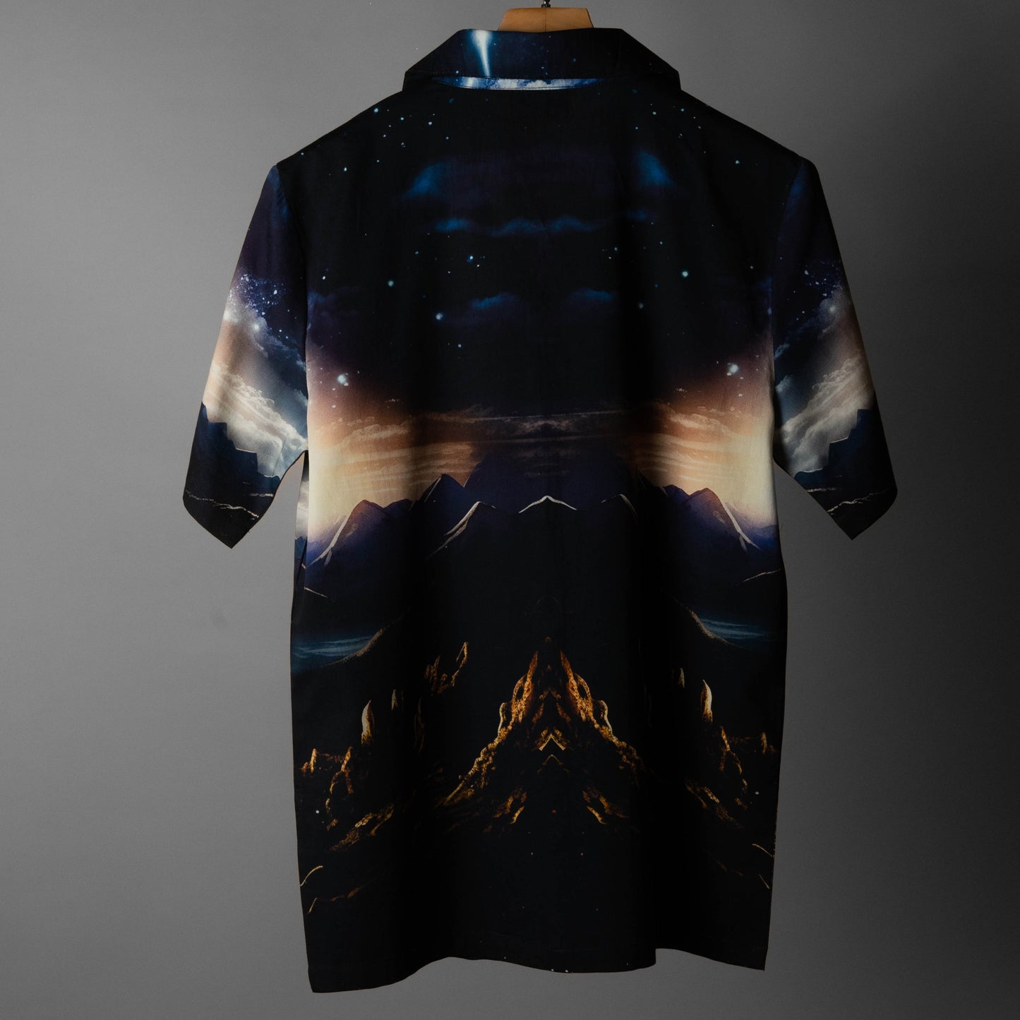 Premium Cotton Shirt with Cuban Collar #214