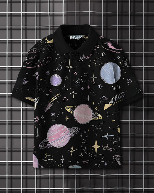 Printed Polo T-shirt #1083