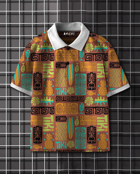 Printed Polo T-shirt #839