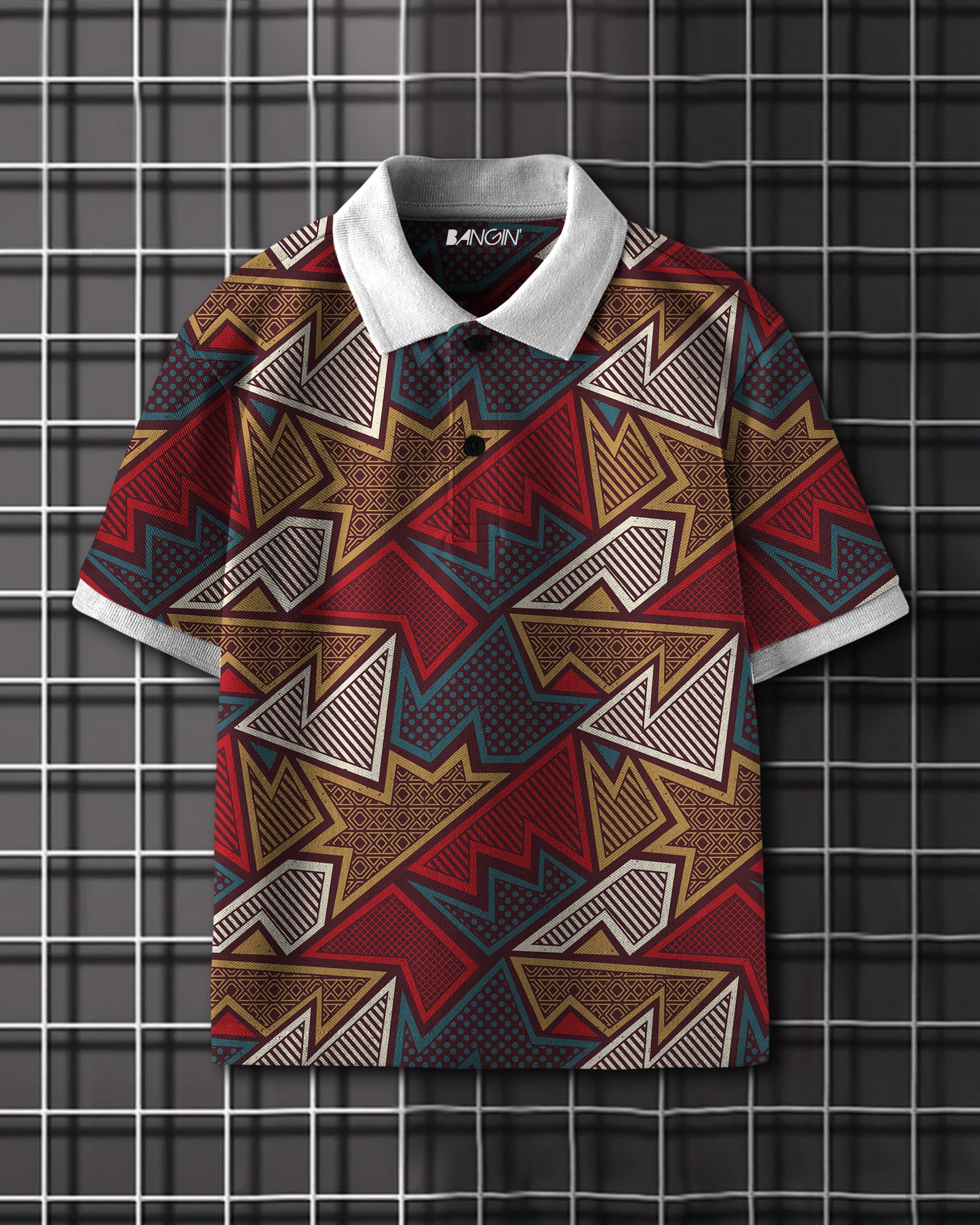 Printed Polo T-shirt #841