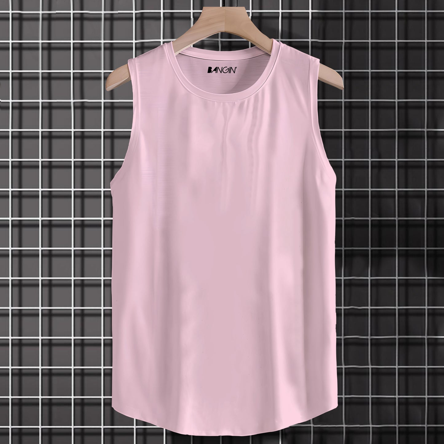 Super-Soft Cotton Tank Top #396 (Pastel Pink)