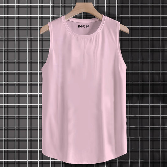 Super-Soft Cotton Tank Top #396 (Pastel Pink)