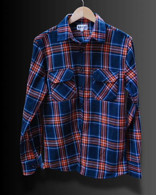 The Matrix Check - Premium Flannel Shirt #961