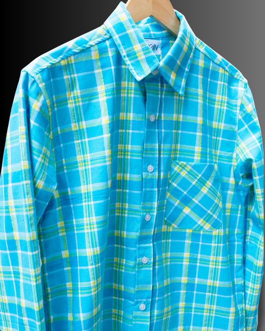 Gridlocked 2.0 - Premium Plaid Shirt #1033
