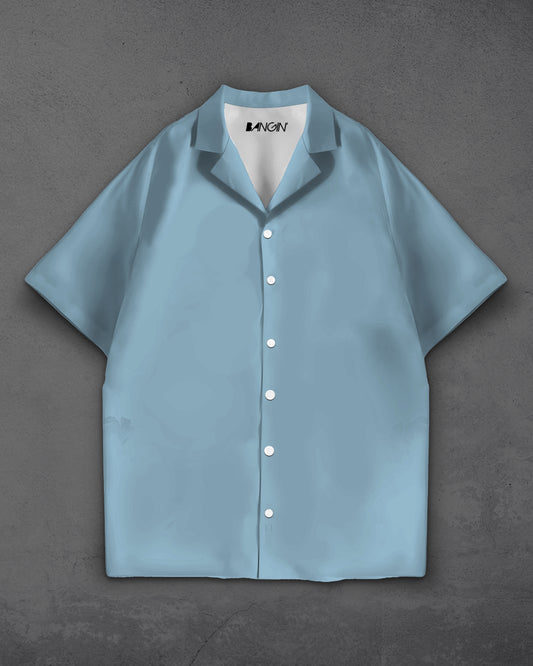 Men Columbia Blue Shirt #762