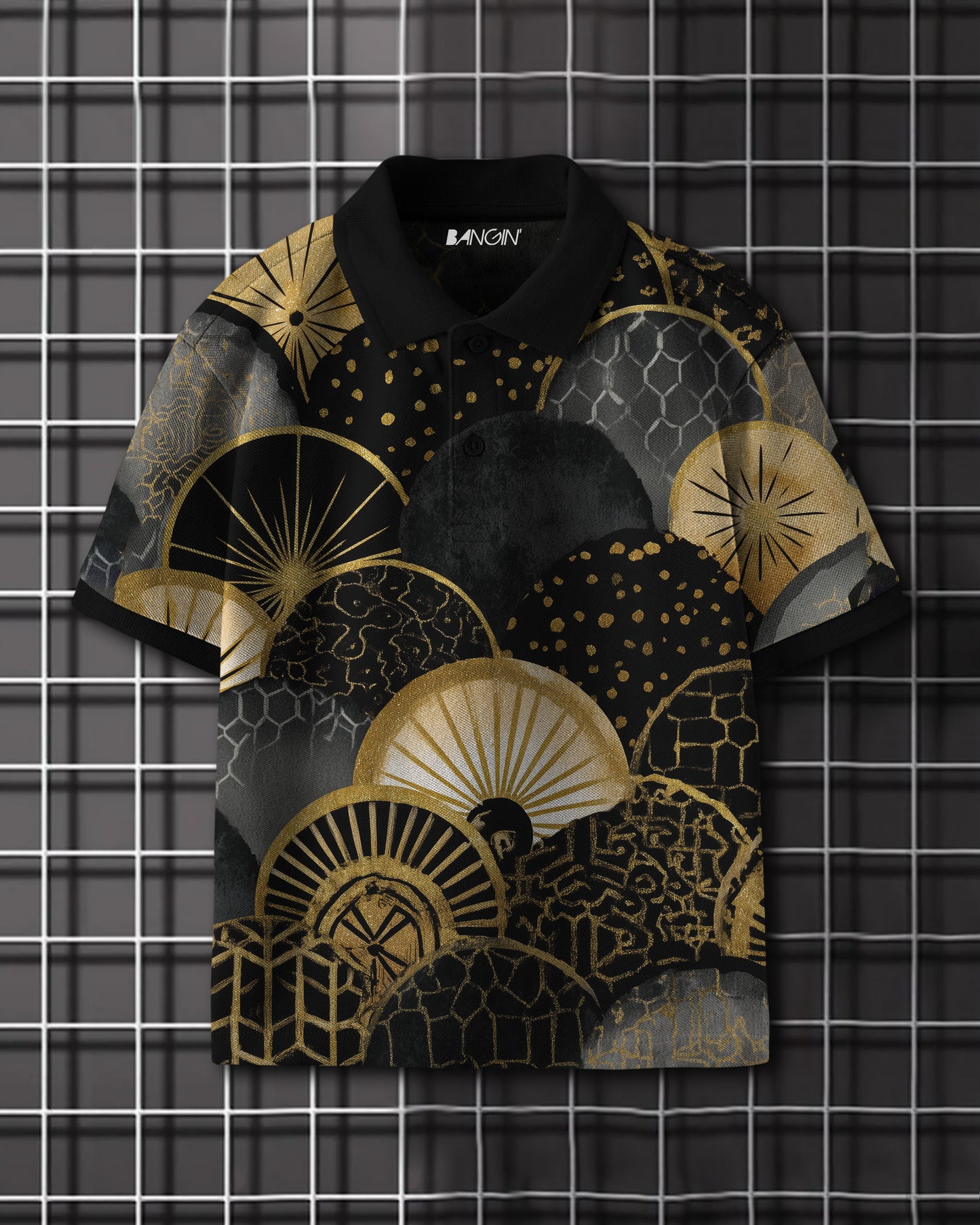 Printed Polo T-shirt #1113