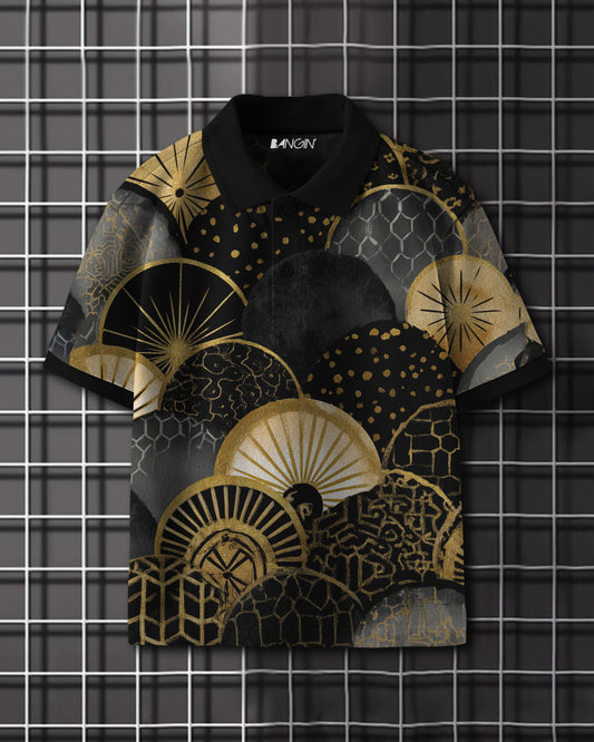 Printed Polo T-shirt #1113