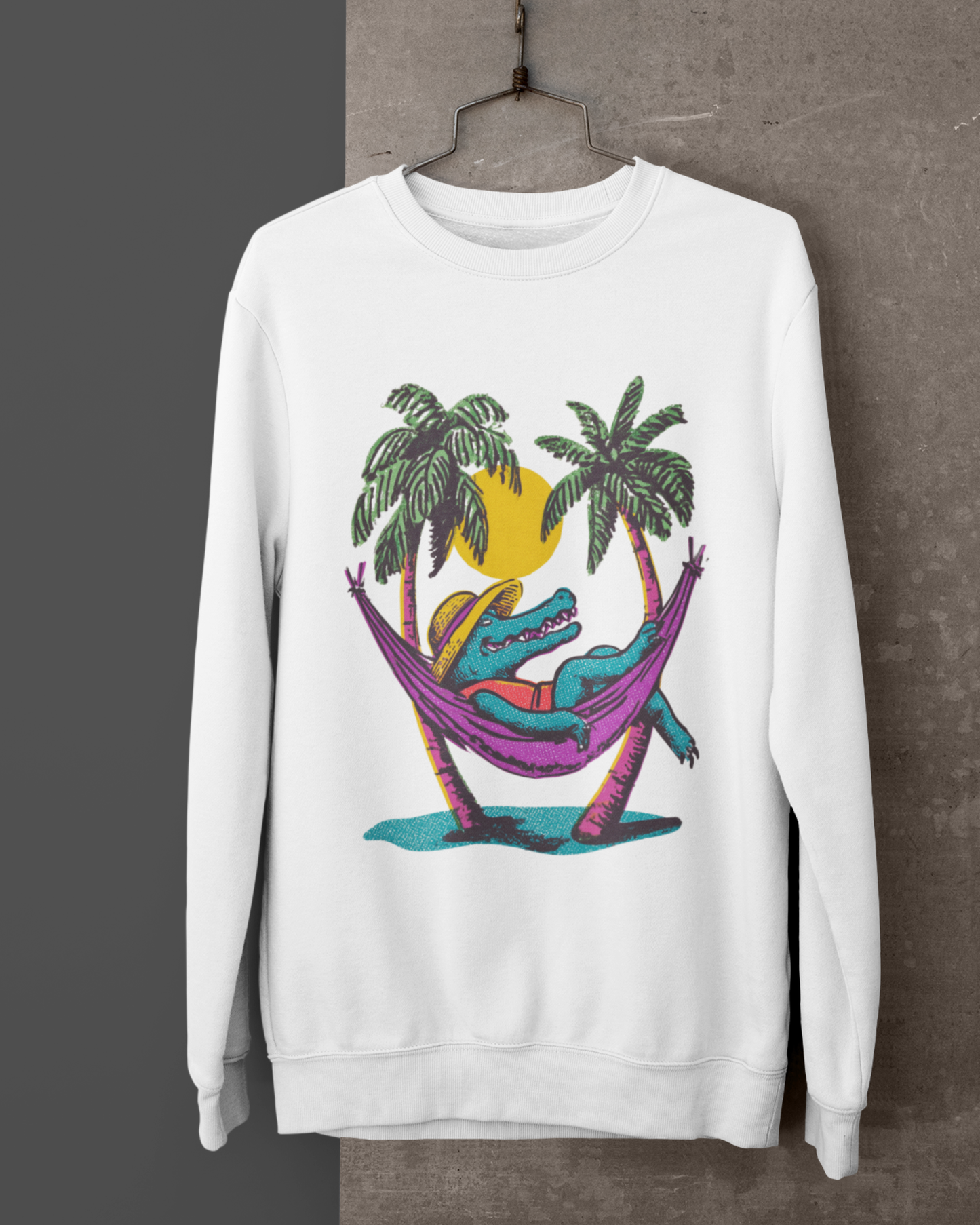 Premium Cotton Sweatshirt (White) #941