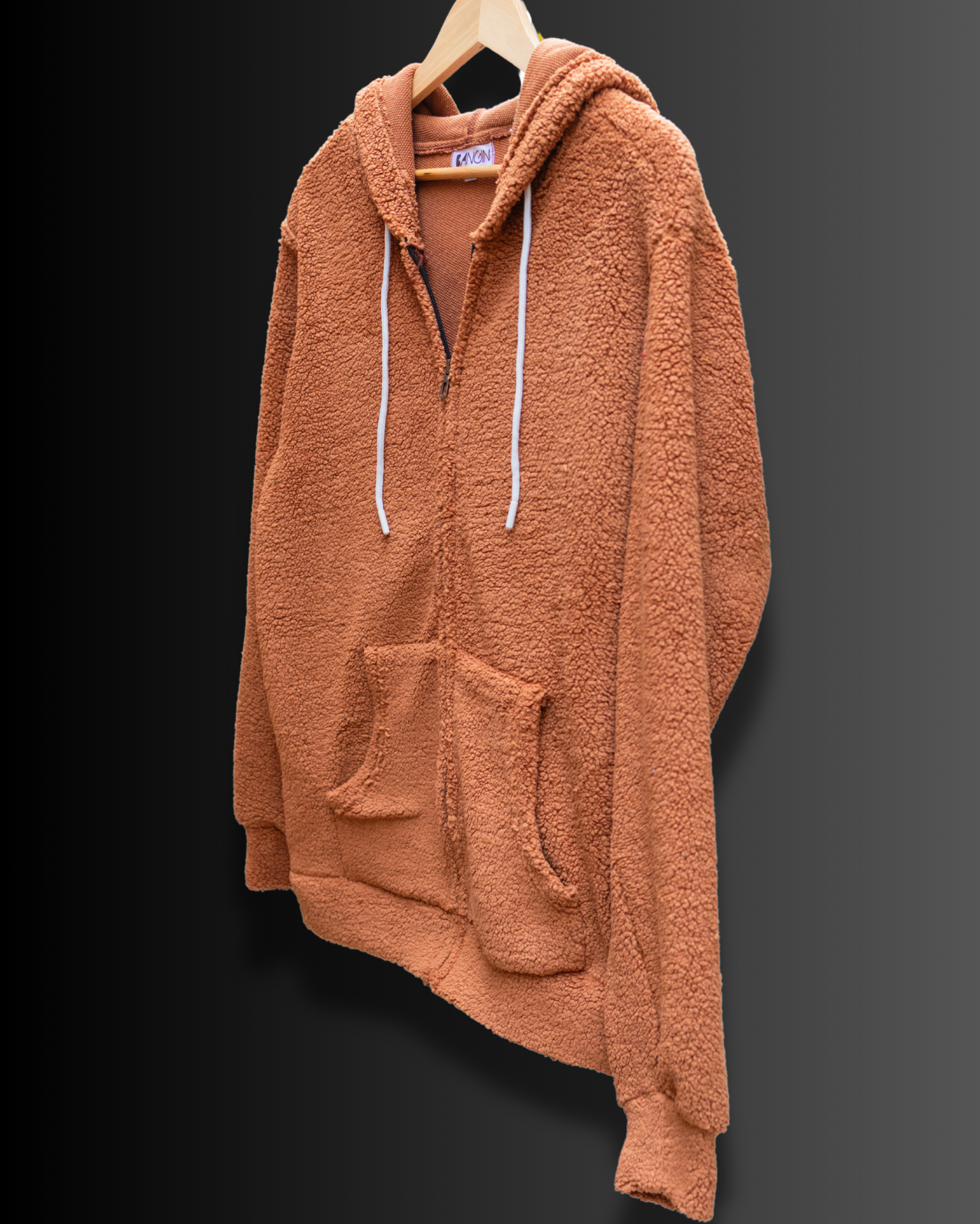 Teddy Zip-Up Hoodie #963