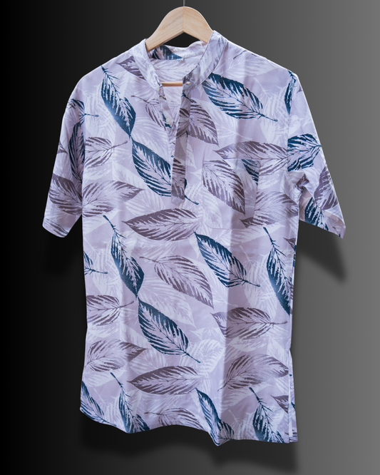Men's Printed Kurta Shirt #1008