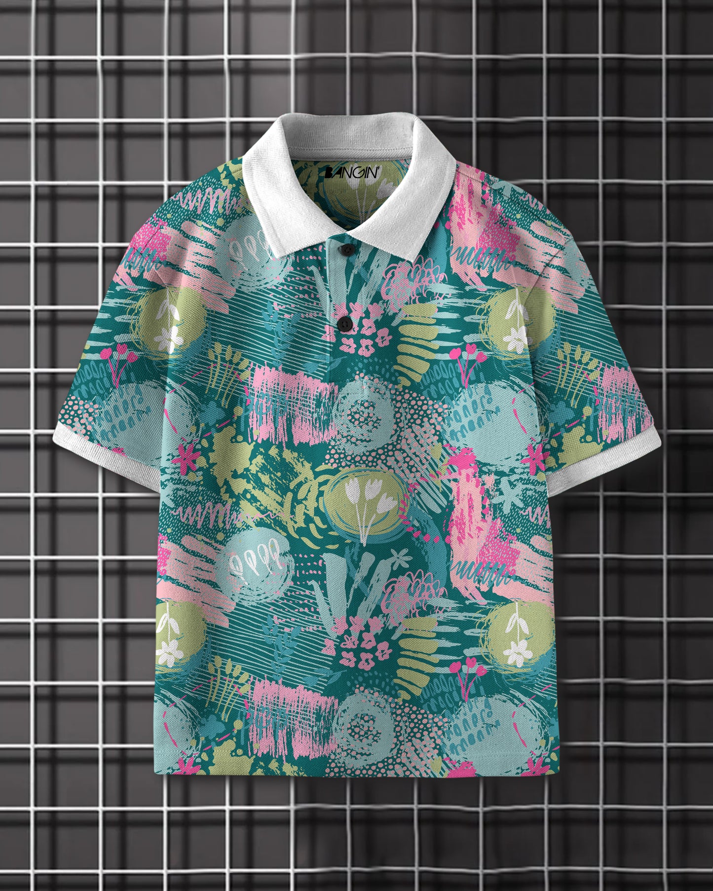 Printed Polo T-shirt #734