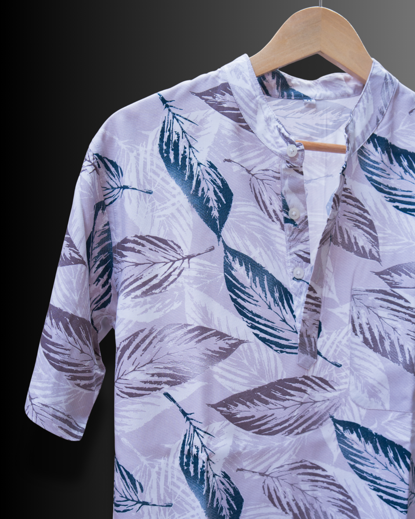 Men's Printed Kurta Shirt #1008