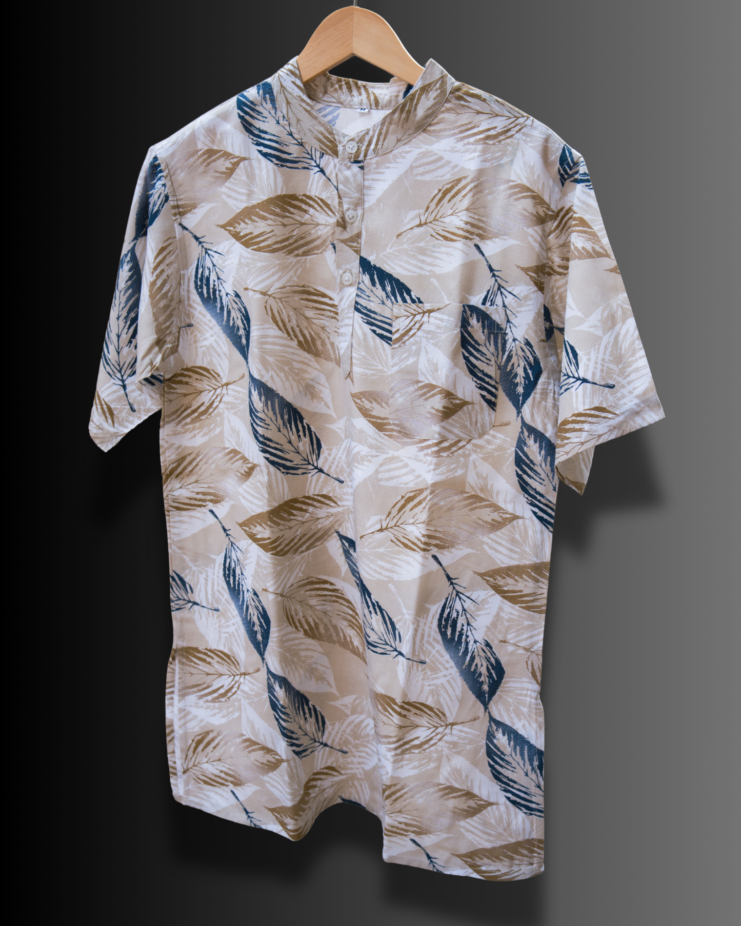 Men's Printed Kurta Shirt #1009