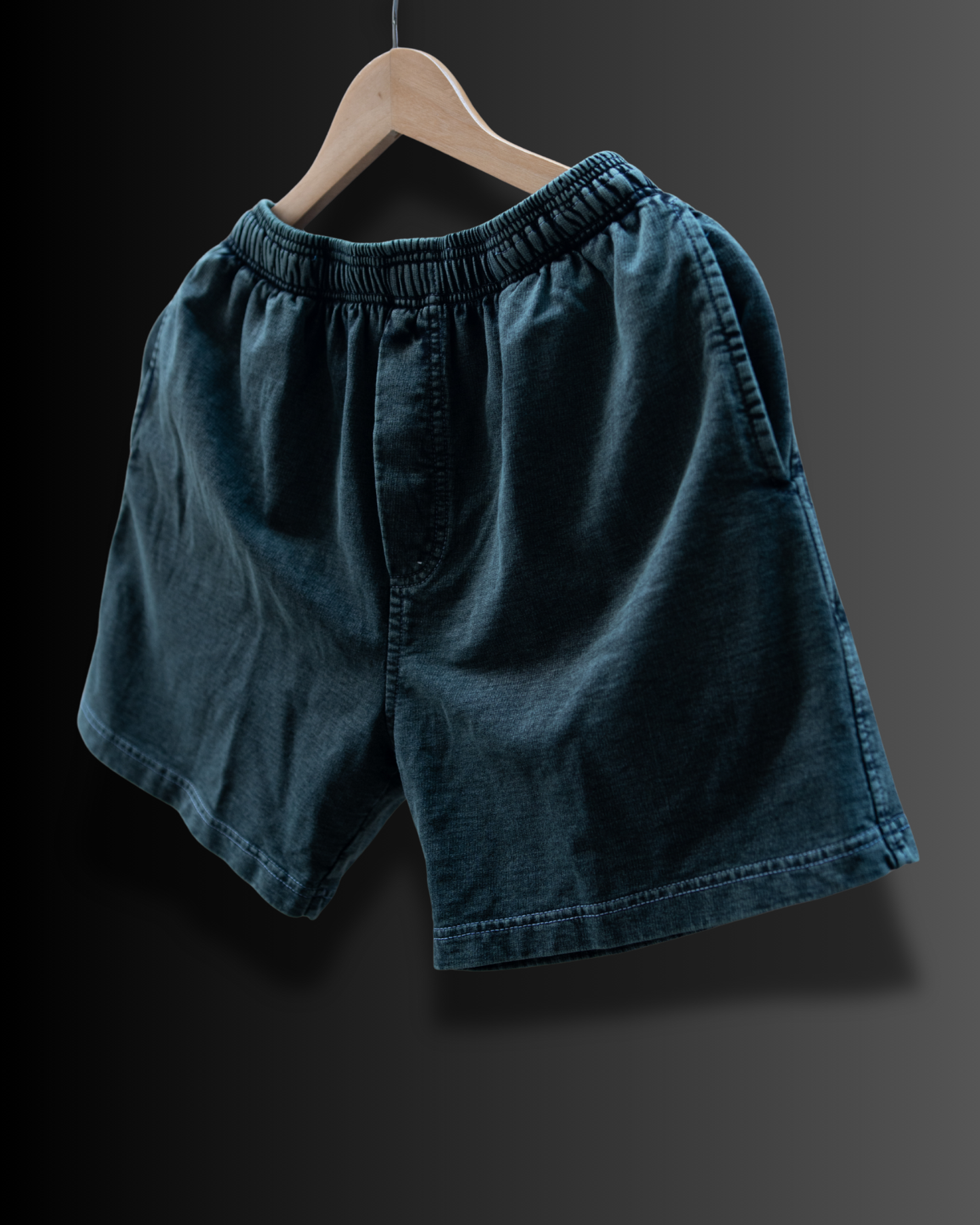 Acid-Washed Sando & Shorts Co-ord Set #1079