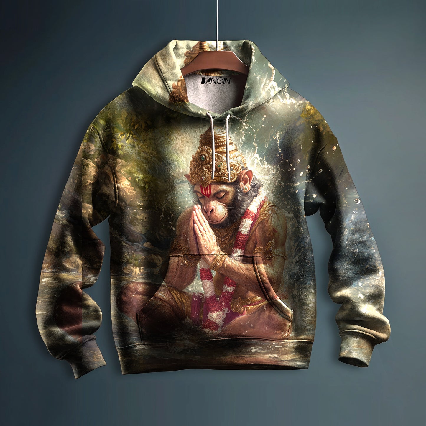 Printed Hoodie #467