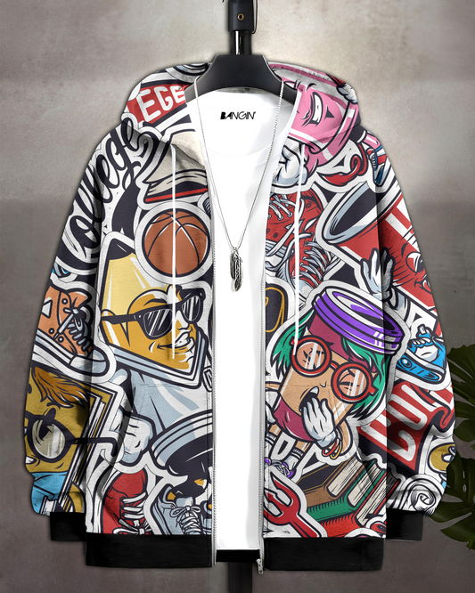 Lightweight Zip Up Hoodie (without T-shirt) #844