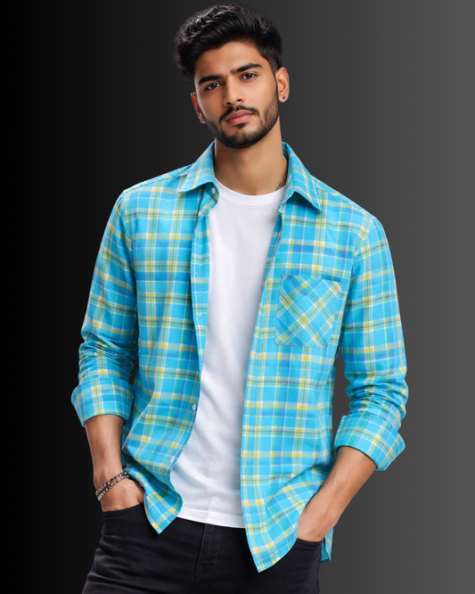 Gridlocked 2.0 - Premium Plaid Shirt #1033