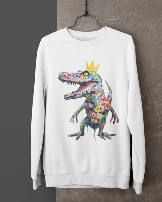 Premium Cotton Sweatshirt (White) #944