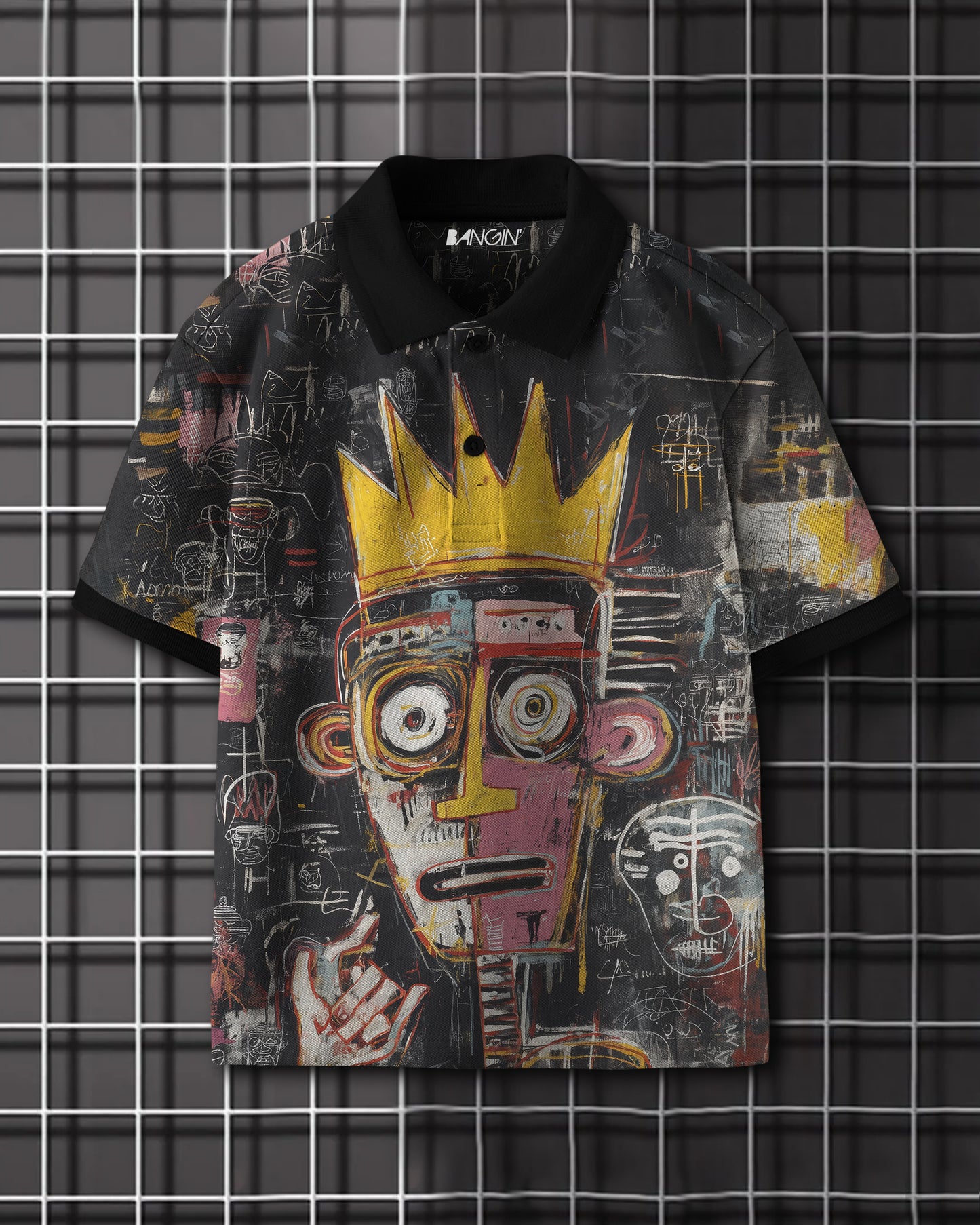 Printed Polo T-shirt #1114