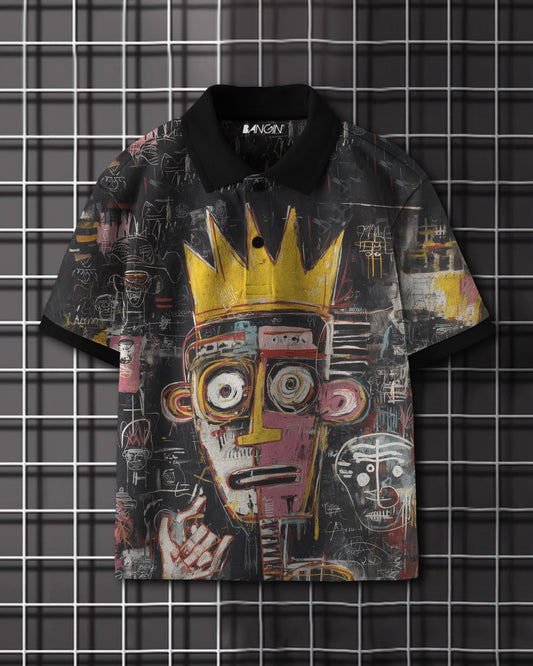 Printed Polo T-shirt #1114