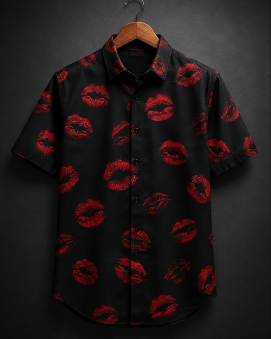 SMITTEN - Shirt for Men in 100% Cotton #1176