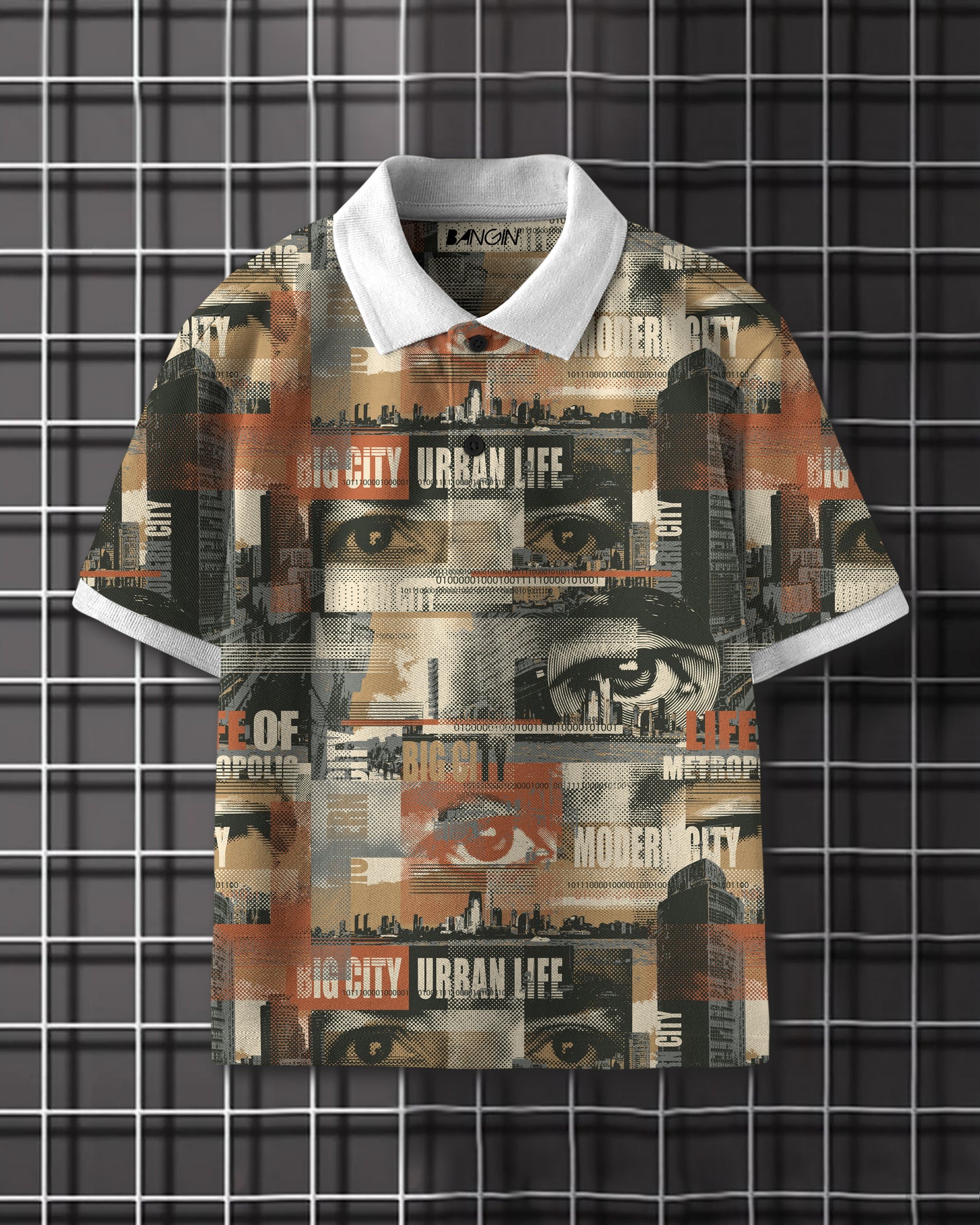 Printed Polo T-shirt #737