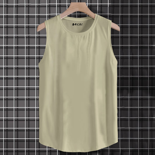 Super-Soft Cotton Tank Top #385 (Beige)