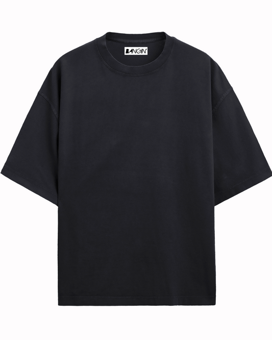 French Terry Heavy-Gauge Oversized Tee (100% Cotton) #794