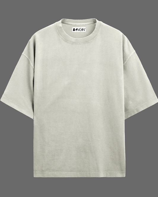 French Terry Heavy-Gauge Oversized Tee (100% Cotton) #793