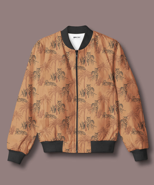 Printed Bomber Jacket #581