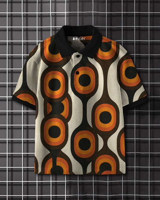 Printed Polo T-shirt #1162