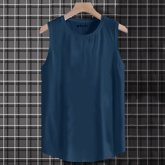 Super-Soft Cotton Tank Top #387 (Blue)